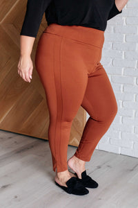 Magic Ankle Crop Skinny Pants in Rust-Bottoms-Villari Chic, women's online fashion boutique in Severna, Maryland