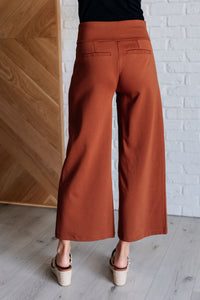 Magic Wide Leg Crop Pants in Rust-Bottoms-Villari Chic, women's online fashion boutique in Severna, Maryland