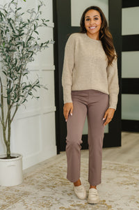 Make it Easy Textured Sweatshirt-Womens-Villari Chic, women's online fashion boutique in Severna, Maryland