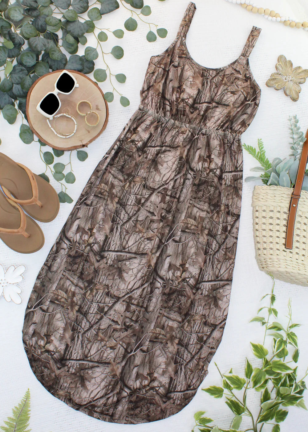 Reagan Dress - Camo-dress-Villari Chic, women's online fashion boutique in Severna, Maryland