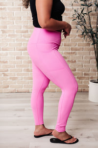 Molly Max Sculpt Leggings Pink-Athleisure-Villari Chic, women's online fashion boutique in Severna, Maryland