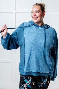 Needs Some Logic Color Block Hoodie-Tops-Villari Chic, women's online fashion boutique in Severna, Maryland