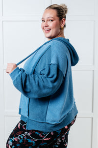 Needs Some Logic Color Block Hoodie-Tops-Villari Chic, women's online fashion boutique in Severna, Maryland