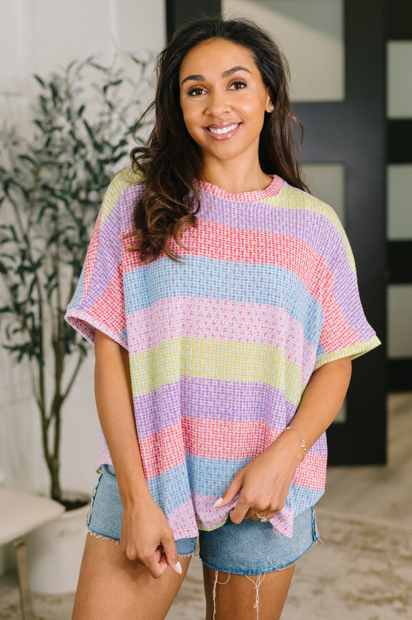 Never Been So Sure Textured Top-Womens-Villari Chic, women's online fashion boutique in Severna, Maryland