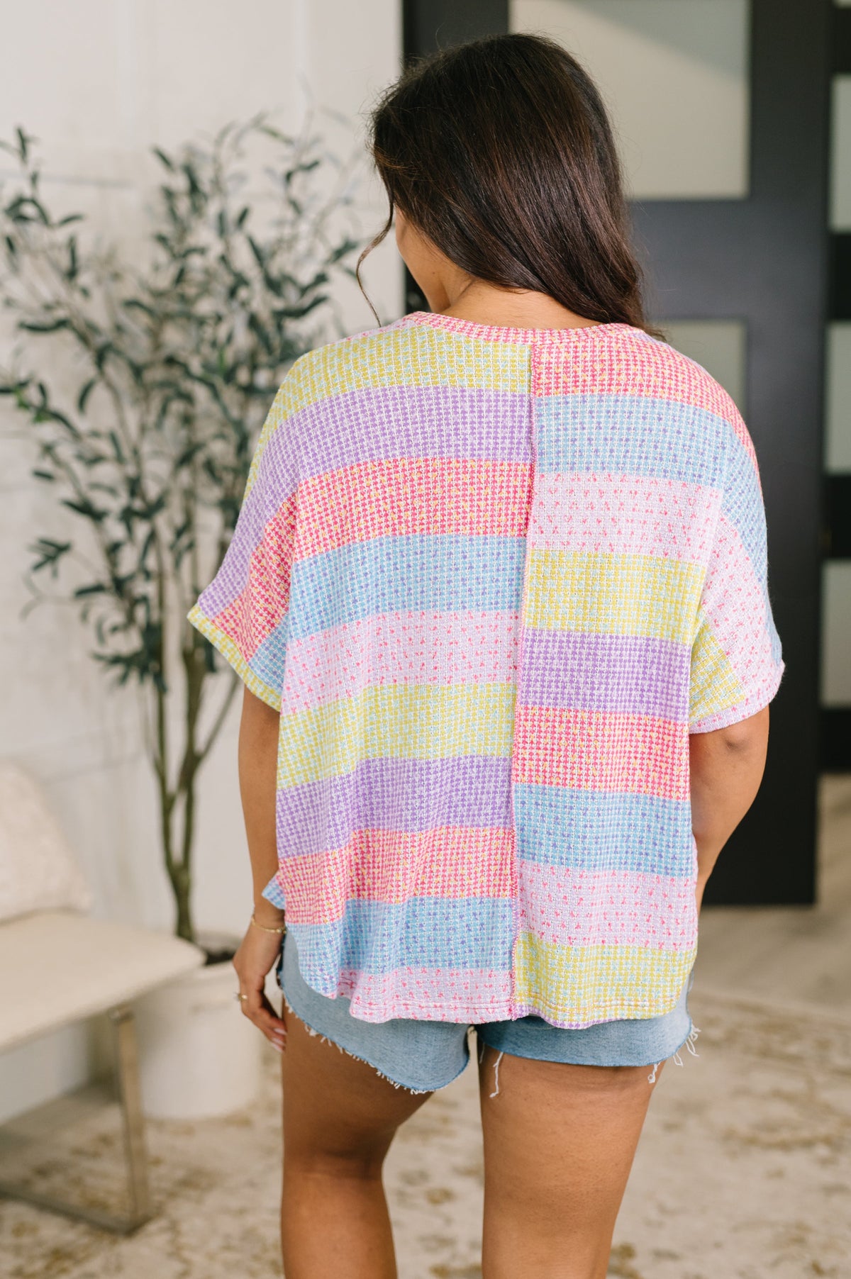 Never Been So Sure Textured Top-Womens-Villari Chic, women's online fashion boutique in Severna, Maryland