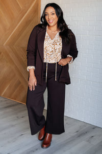 Magic Wide Leg Crop Pants in Chocolate-Bottoms-Villari Chic, women's online fashion boutique in Severna, Maryland