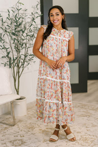 Precisely Me Smock Midi Dress-Womens-Villari Chic, women's online fashion boutique in Severna, Maryland