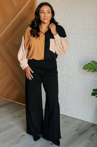 Queen of the Block Button Up-Tops-Villari Chic, women's online fashion boutique in Severna, Maryland