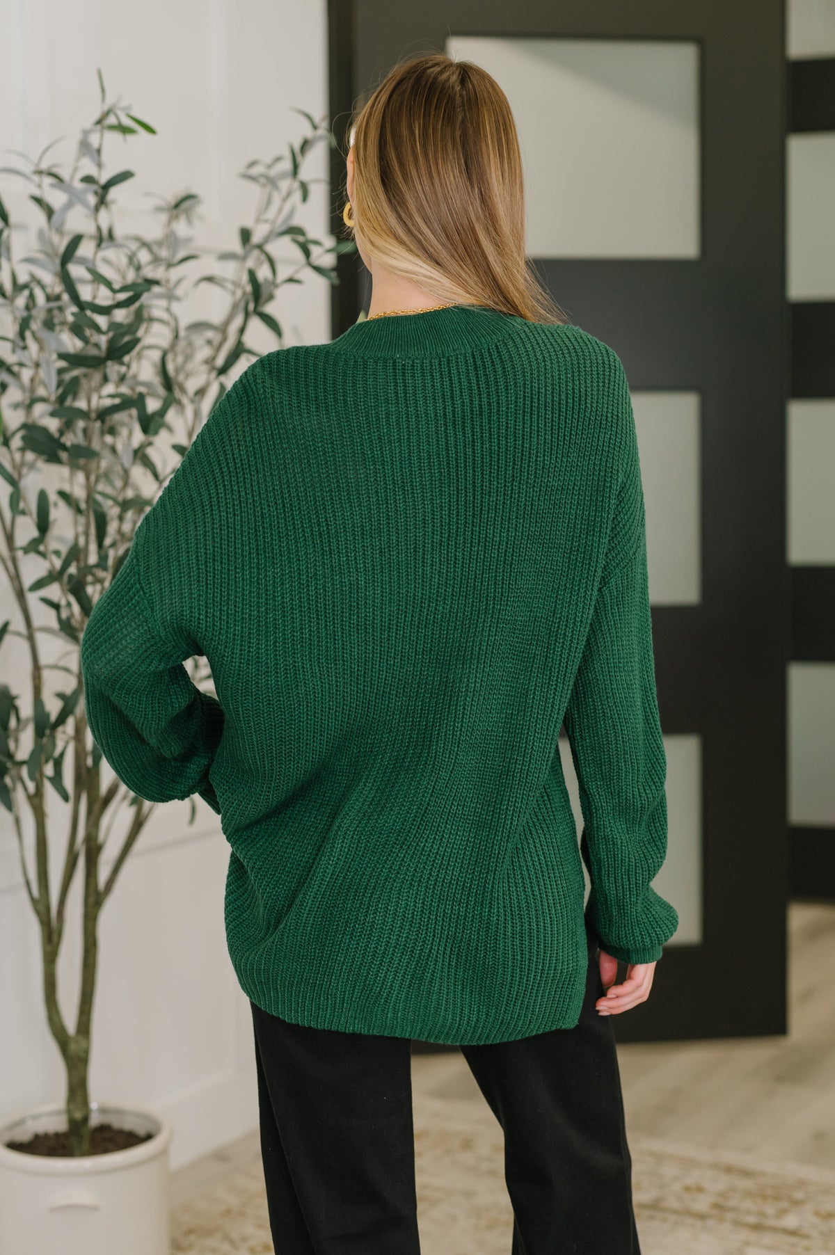Quick Nap Textured Pullover in Hunter Green-Womens-Villari Chic, women's online fashion boutique in Severna, Maryland