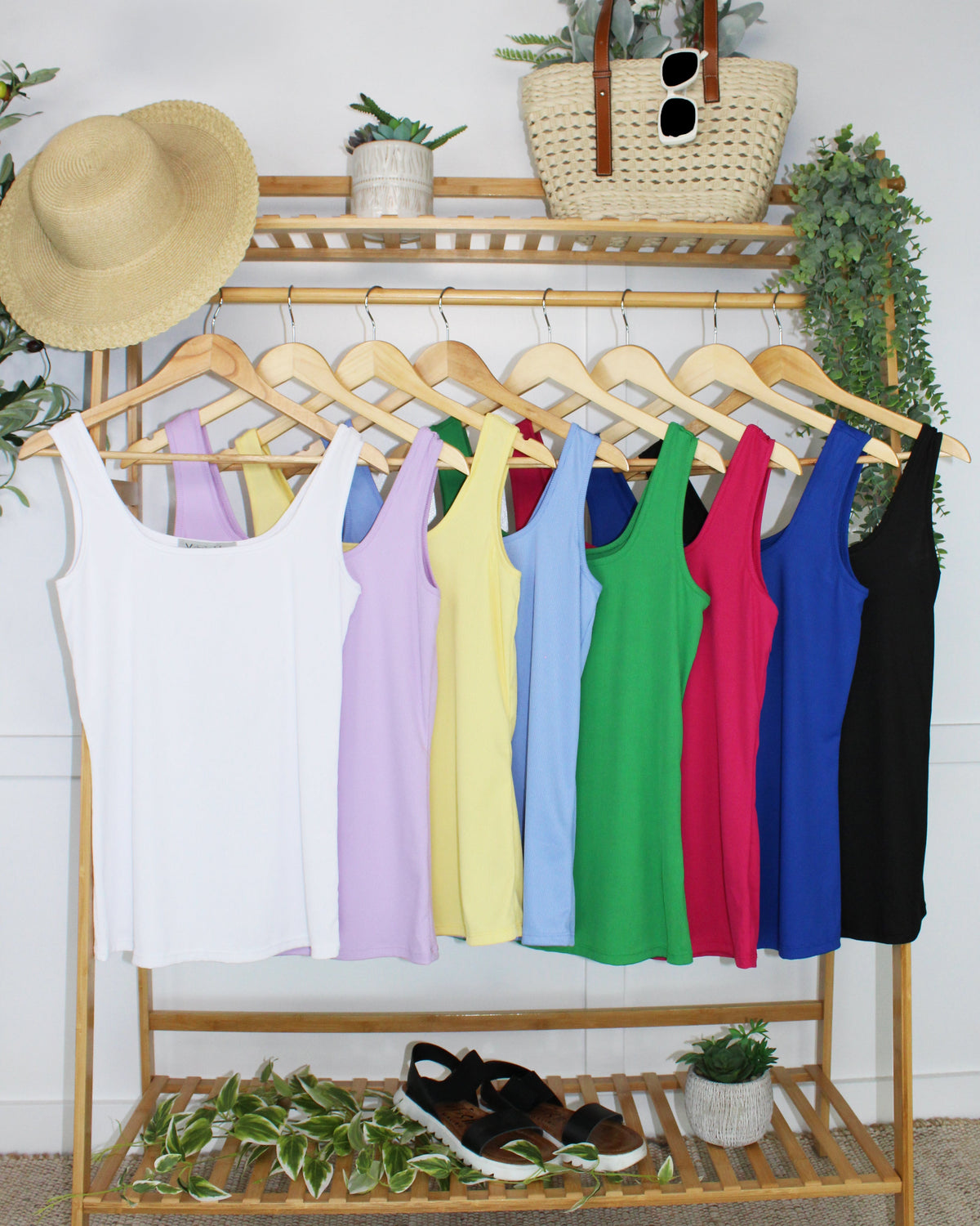 Rachel Ribbed Tank - Lavender-tank-Villari Chic, women's online fashion boutique in Severna, Maryland