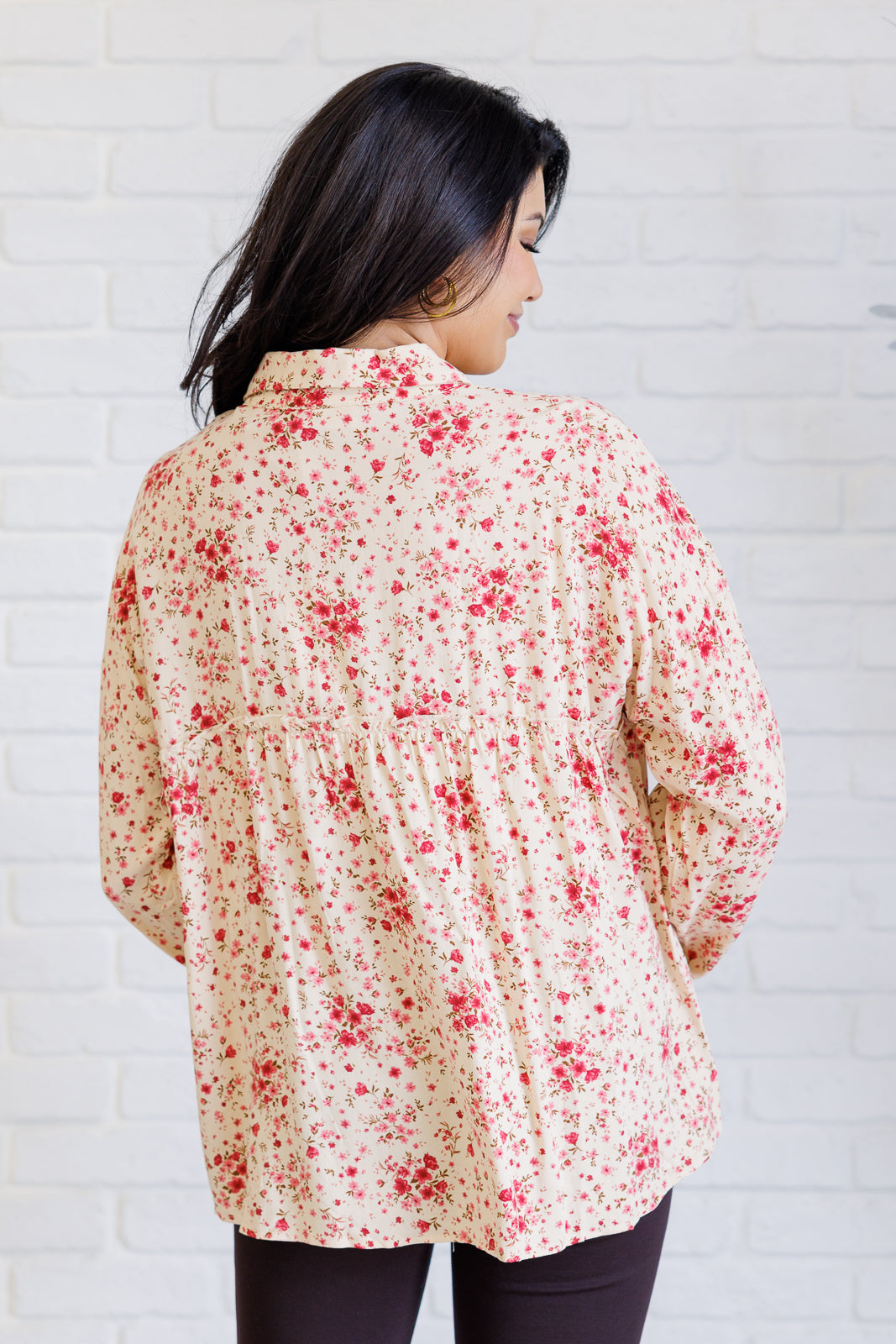 Reap What You Sow Button Down-Blouses-Villari Chic, women's online fashion boutique in Severna, Maryland