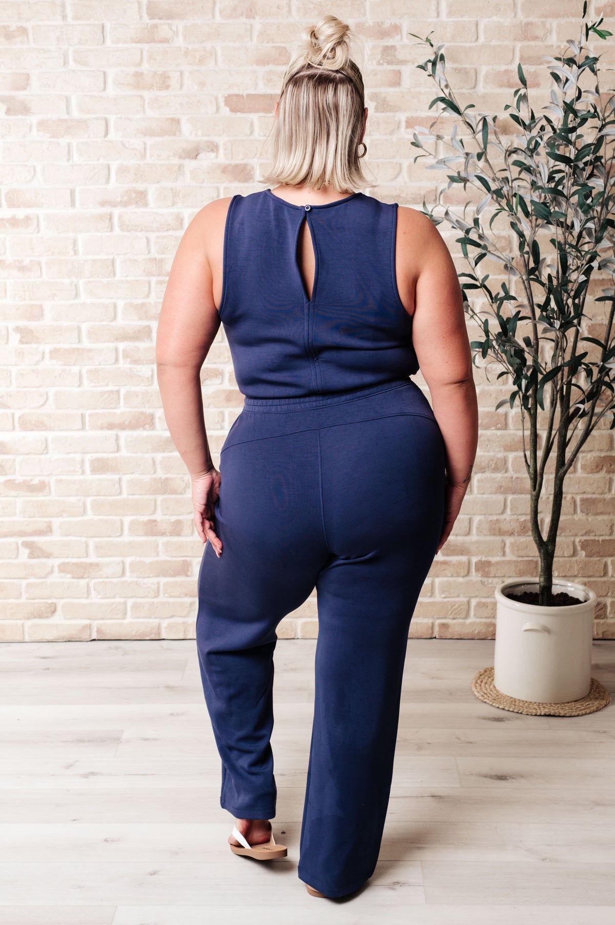 Rest Day Straight Leg Jumpsuit-Jumpsuits & Rompers-Villari Chic, women's online fashion boutique in Severna, Maryland