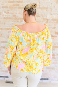 Rich Spirit Off Shoulder Bell Sleeve Blouse-Tops-Villari Chic, women's online fashion boutique in Severna, Maryland