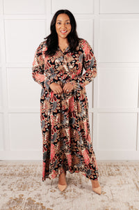 Send it Over Faux Wrap Maxi Dress-Dresses-Villari Chic, women's online fashion boutique in Severna, Maryland
