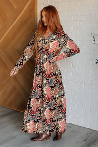 Send it Over Faux Wrap Maxi Dress-Dresses-Villari Chic, women's online fashion boutique in Severna, Maryland