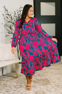 She's Just the Girl for Me V-Neck Dress-Womens-Villari Chic, women's online fashion boutique in Severna, Maryland