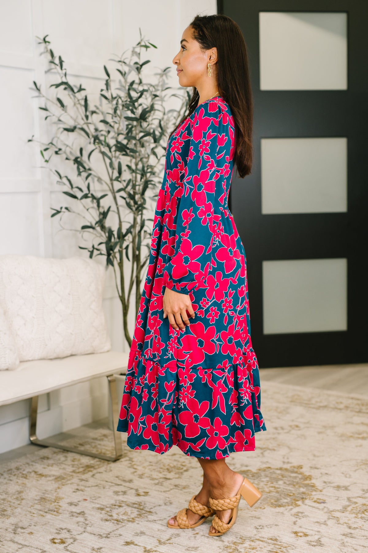 She's Just the Girl for Me V-Neck Dress-Womens-Villari Chic, women's online fashion boutique in Severna, Maryland