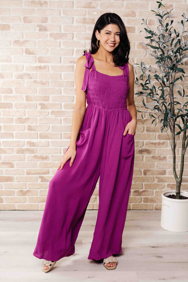 Social Graces Wide Leg Jumpsuit-Jumpsuits & Rompers-Villari Chic, women's online fashion boutique in Severna, Maryland