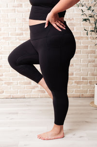 Somewhere to Start Leggings in Black-Athleisure-Villari Chic, women's online fashion boutique in Severna, Maryland