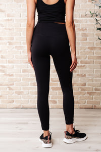 Somewhere to Start Leggings in Black-Athleisure-Villari Chic, women's online fashion boutique in Severna, Maryland