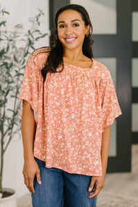Spring Breeze Square Beck Top in Dusty Rose-Womens-Villari Chic, women's online fashion boutique in Severna, Maryland