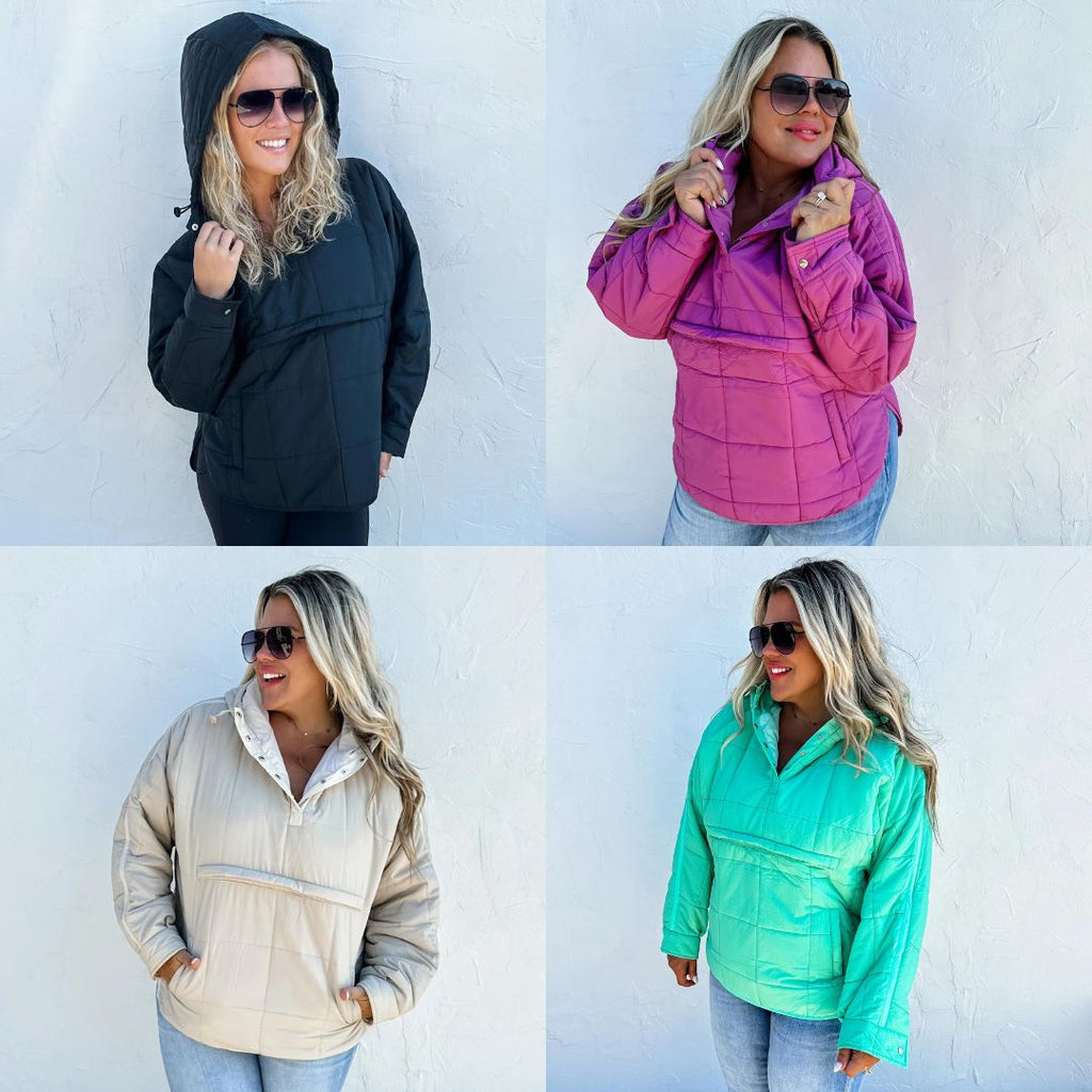 PREORDER: Peyton Puffer Jacket - 4 Colors!-Womens-Villari Chic, women's online fashion boutique in Severna, Maryland