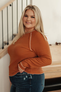 Stitch In Time Waffle Knit Top-Tops-Villari Chic, women's online fashion boutique in Severna, Maryland