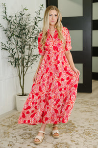 Strolling By Floral Maxi Dress-Womens-Villari Chic, women's online fashion boutique in Severna, Maryland