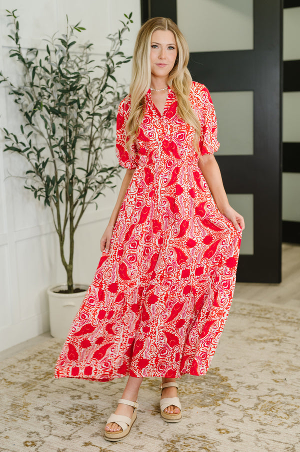 Strolling By Floral Maxi Dress-Womens-Villari Chic, women's online fashion boutique in Severna, Maryland