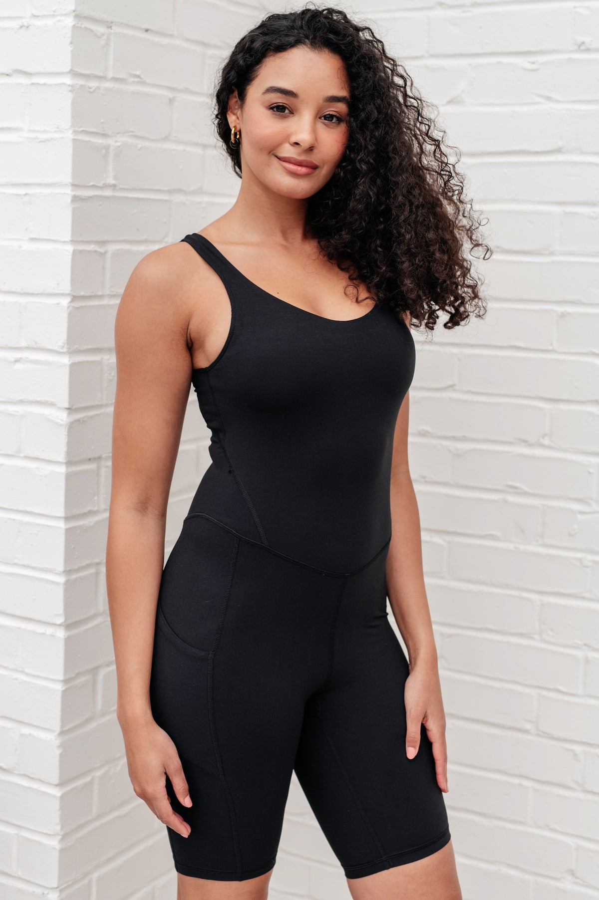 Sun Salutations Body Suit in Black-Athleisure-Villari Chic, women's online fashion boutique in Severna, Maryland