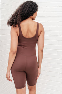 Sun Salutations Body Suit in Java-Athleisure-Villari Chic, women's online fashion boutique in Severna, Maryland