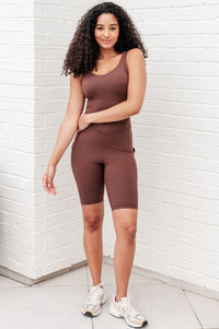 Sun Salutations Body Suit in Java-Athleisure-Villari Chic, women's online fashion boutique in Severna, Maryland