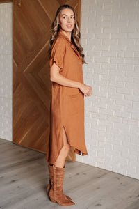 Sure to Be Great Shirt Dress-Dresses-Villari Chic, women's online fashion boutique in Severna, Maryland