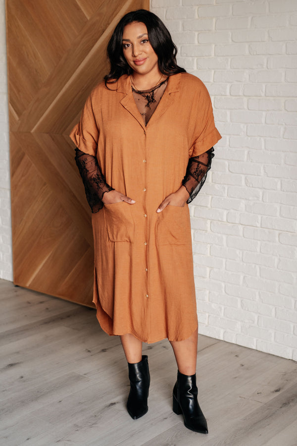 Sure to Be Great Shirt Dress-Dresses-Villari Chic, women's online fashion boutique in Severna, Maryland