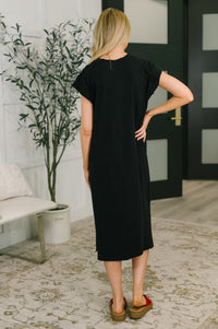 Sweet Like That Casual Dress in Black-Womens-Villari Chic, women's online fashion boutique in Severna, Maryland