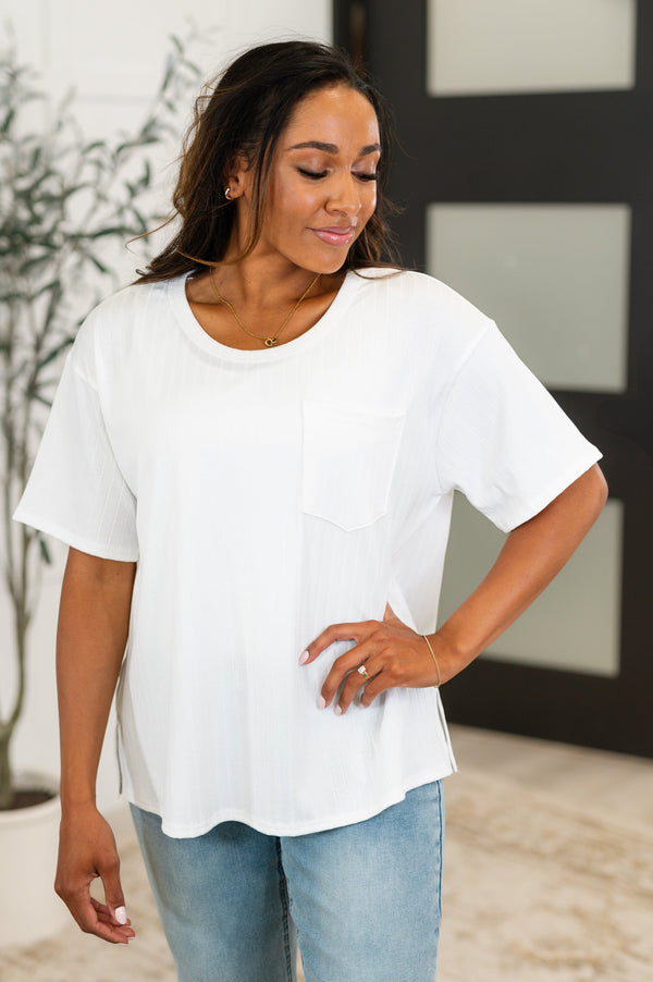 Take It Easy Slouchy Tee in Ivory-Womens-Villari Chic, women's online fashion boutique in Severna, Maryland