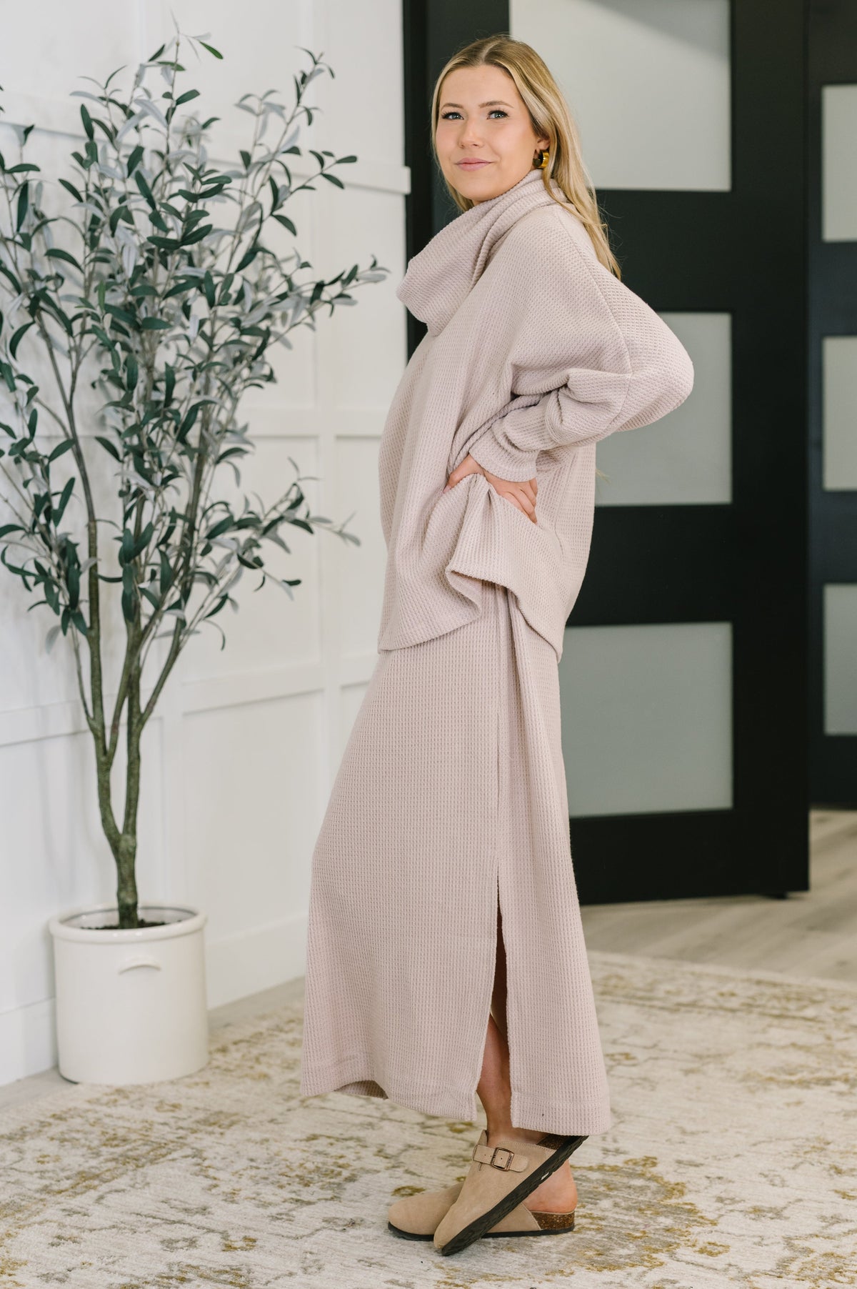 The Wander Lust Set in Oatmeal-Womens-Villari Chic, women's online fashion boutique in Severna, Maryland