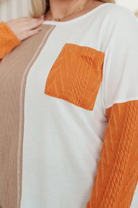 This, That, And The Other Colorblock Top-Tops-Villari Chic, women's online fashion boutique in Severna, Maryland