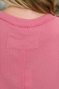 Thread Theory Round Neck Tank in Pink-Womens-Villari Chic, women's online fashion boutique in Severna, Maryland