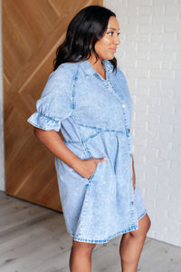 Westward Movement Denim Shirtdress-Dresses-Villari Chic, women's online fashion boutique in Severna, Maryland