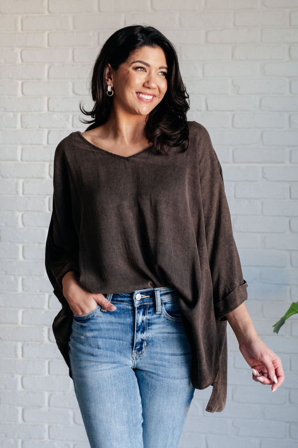 Wishy Washy Mineral Washed Oversized Top-Tops-Villari Chic, women's online fashion boutique in Severna, Maryland