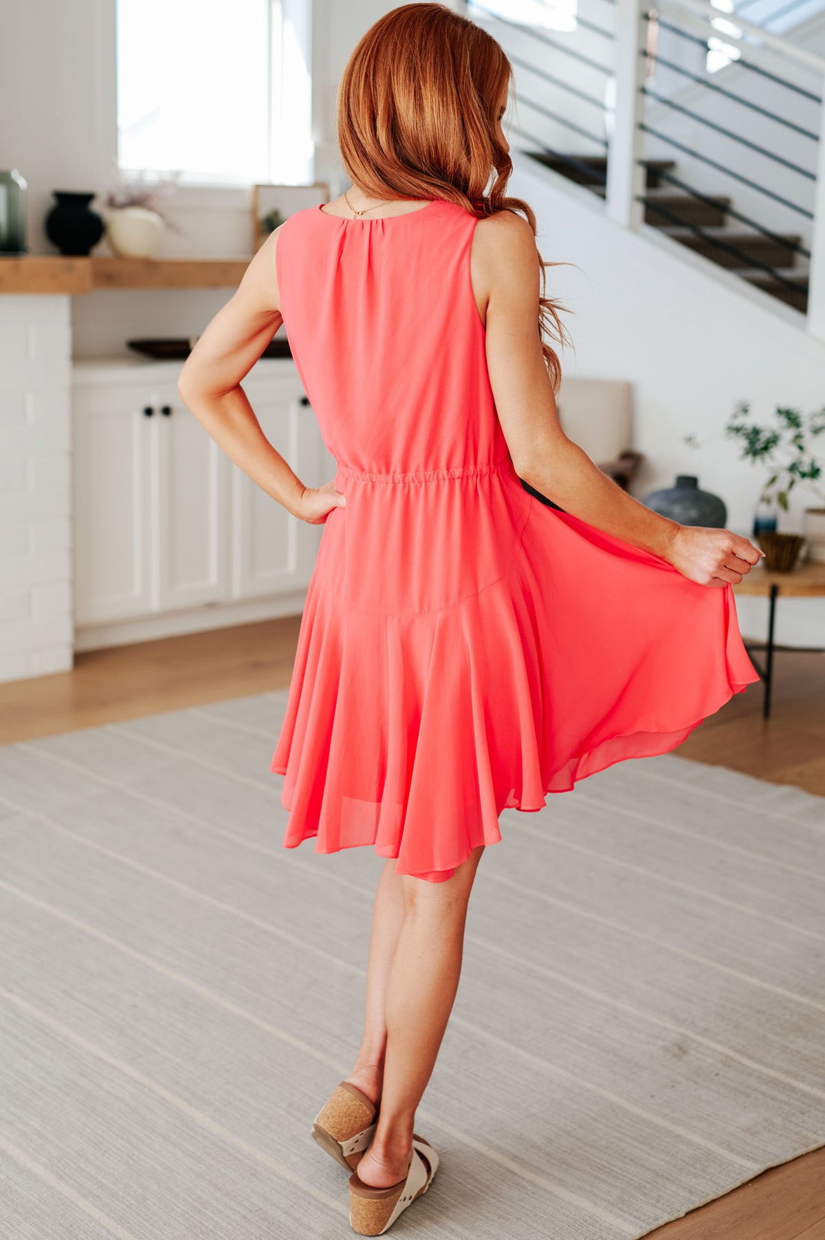 Worth the Wait V-Neck Dress-Dresses-Villari Chic, women's online fashion boutique in Severna, Maryland