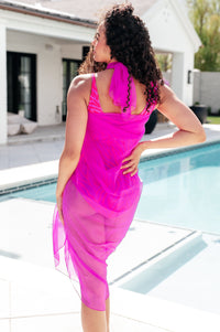 Wrapped In Summer Versatile Swim Cover in Pink-Swimwear-Villari Chic, women's online fashion boutique in Severna, Maryland