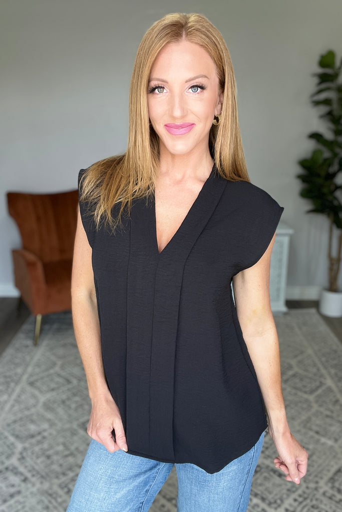 Elevate Everyday Blouse in Black-Womens-Villari Chic, women's online fashion boutique in Severna, Maryland