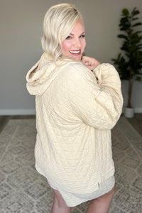 Chilling Out Quilted Pullover-Womens-Villari Chic, women's online fashion boutique in Severna, Maryland