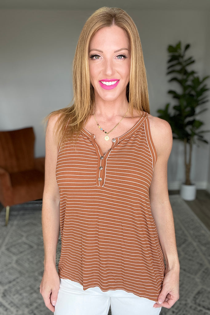 Tip Me Off Striped Tank-Womens-Villari Chic, women's online fashion boutique in Severna, Maryland