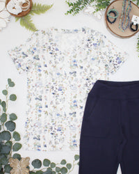 Sophie Top - Olive Meadow-Shirts-Villari Chic, women's online fashion boutique in Severna, Maryland
