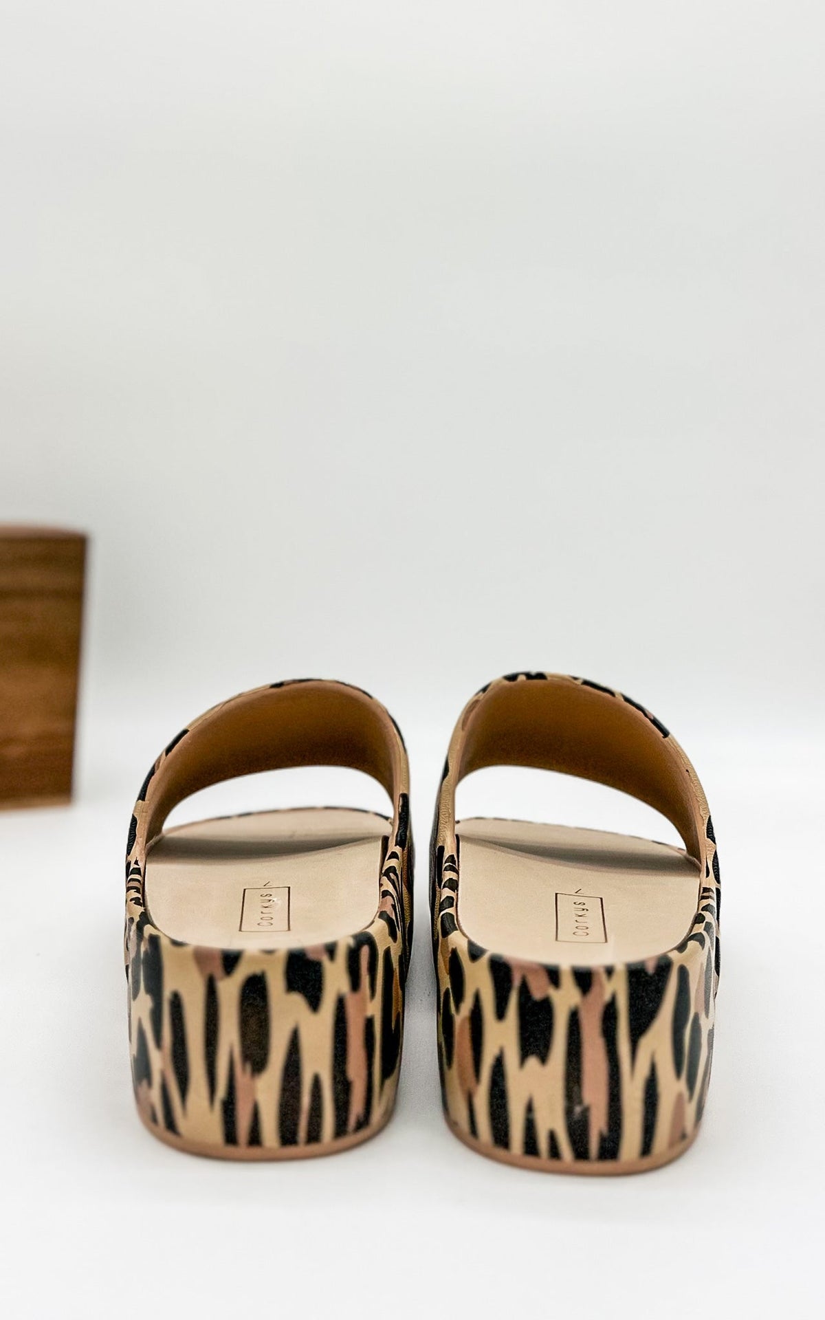 Corky's Popsicle Slip-On Sandals in Leopard-Shoes-Villari Chic, women's online fashion boutique in Severna, Maryland