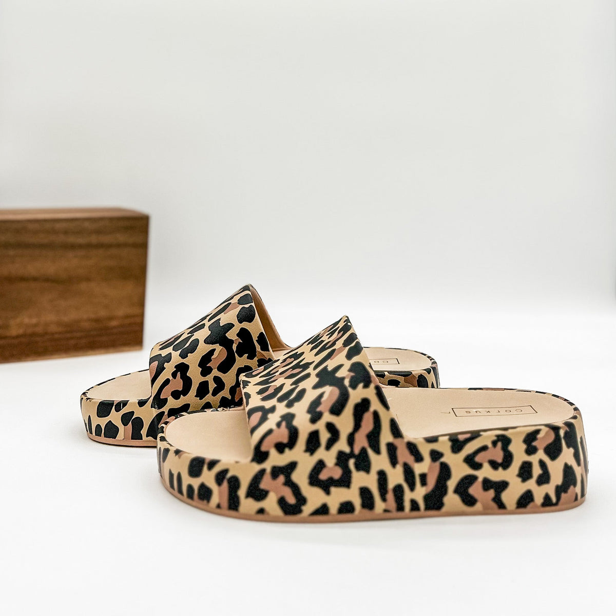 Corky's Popsicle Slip-On Sandals in Leopard-Shoes-Villari Chic, women's online fashion boutique in Severna, Maryland