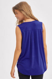 Dear Scarlett Charming Tank Top-Womens-Villari Chic, women's online fashion boutique in Severna, Maryland